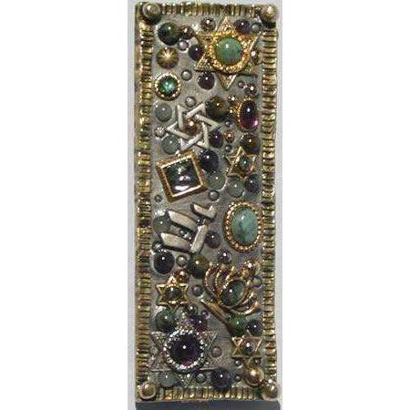 Michal Golan Abalone, African Turquoise, Aventurine, Iolite Decorative Box、mySite、topwebapps