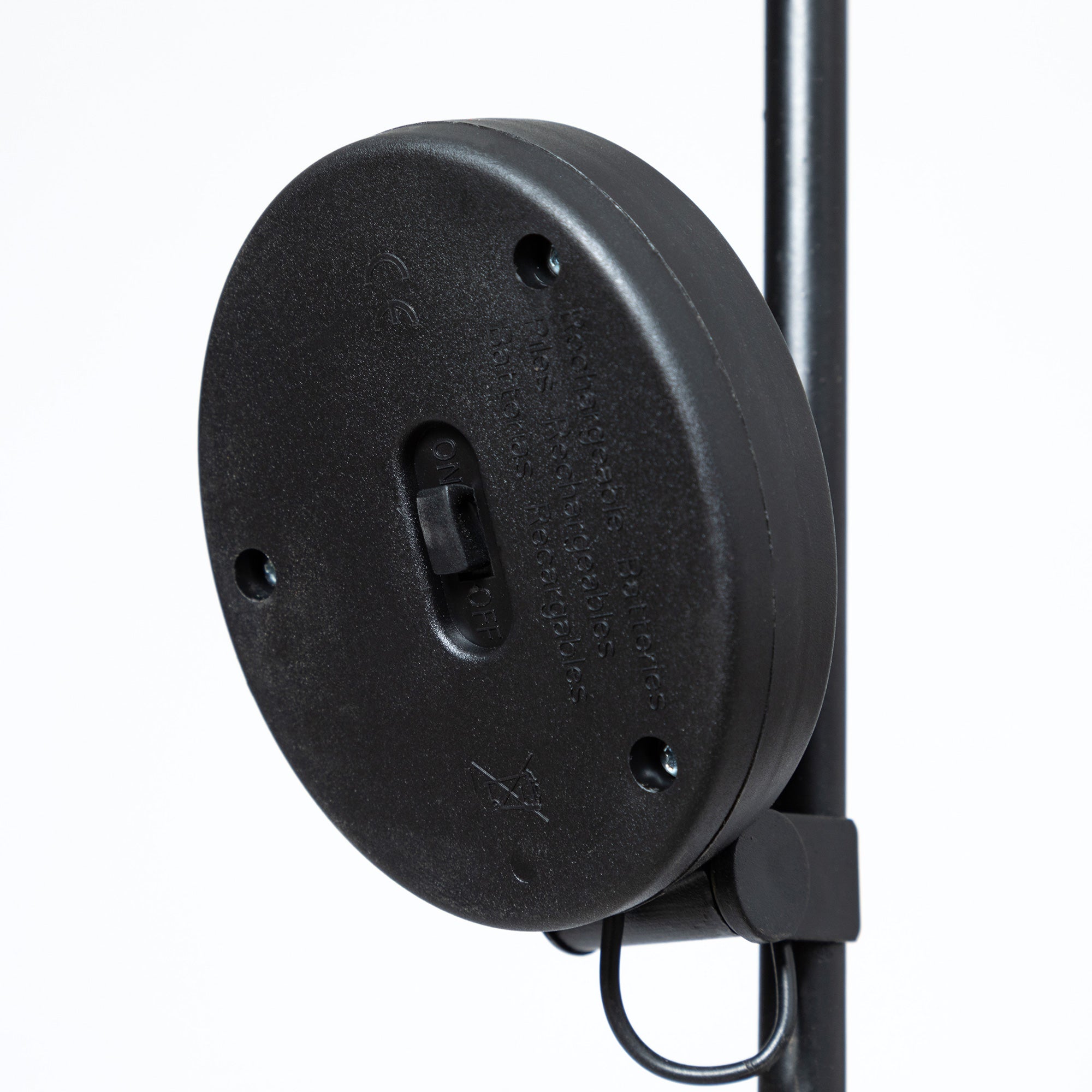 Harmony Rain Gauge Solar Thermometer Garden Stake、mySite、camillekostekn