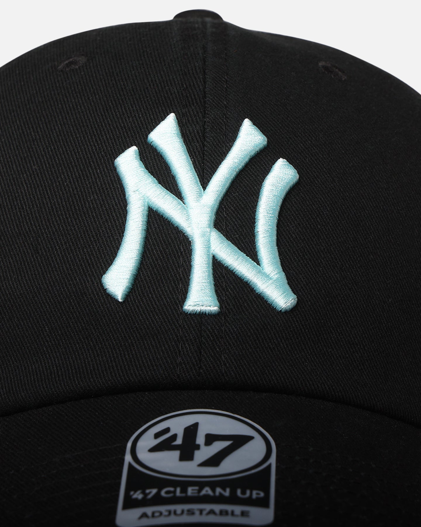 47 Brand New York Yankees 47 Clean Up Strapback Black/Turquoise、mySite、zt4zffjzw
