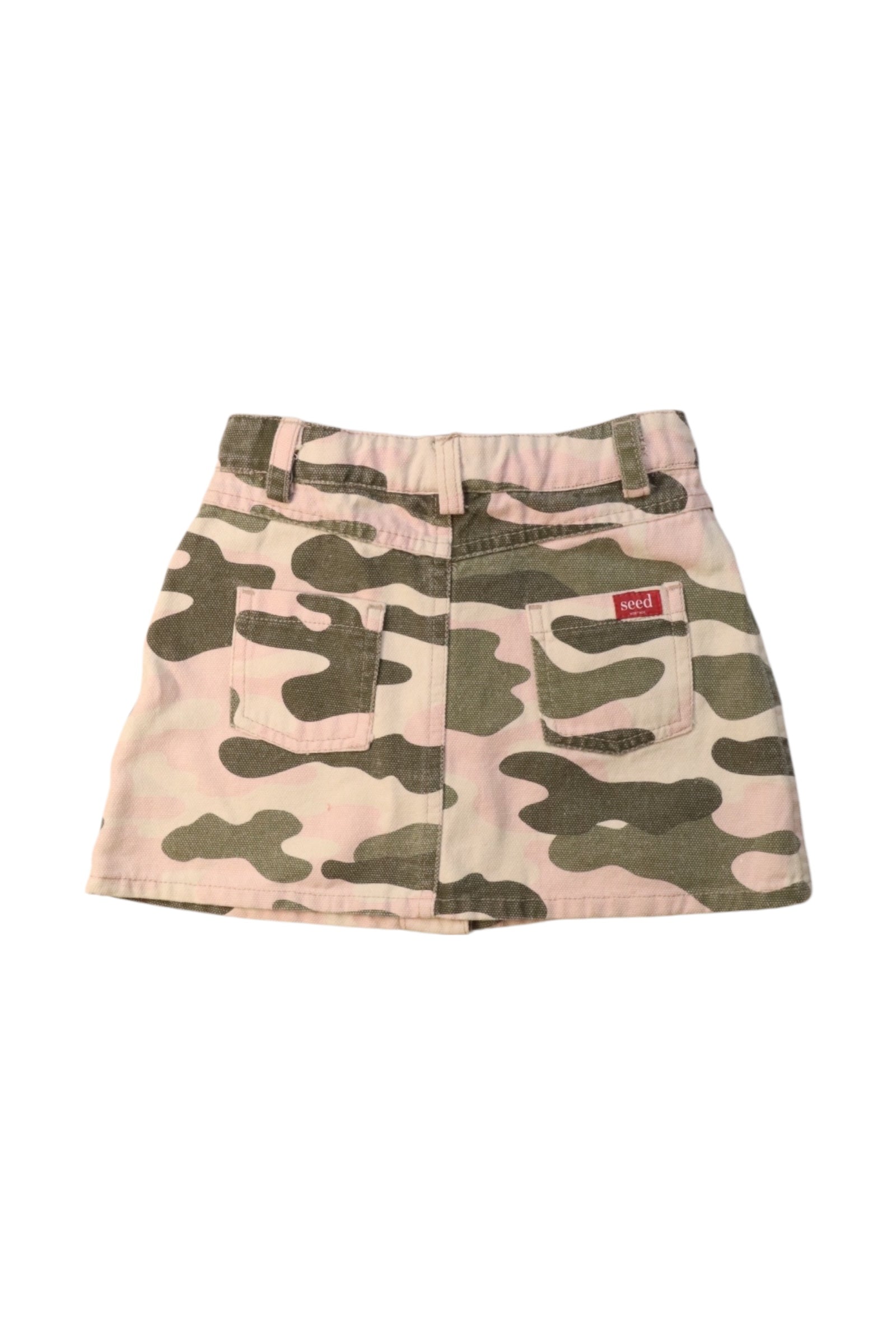 Seed Camo Buttoned Skirt 3T、mySite、g9winljtr