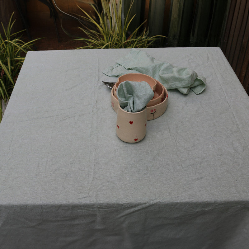 Pure Linen Table Napkins | Set of 4 | Sage Green、mySite、camillekostekn