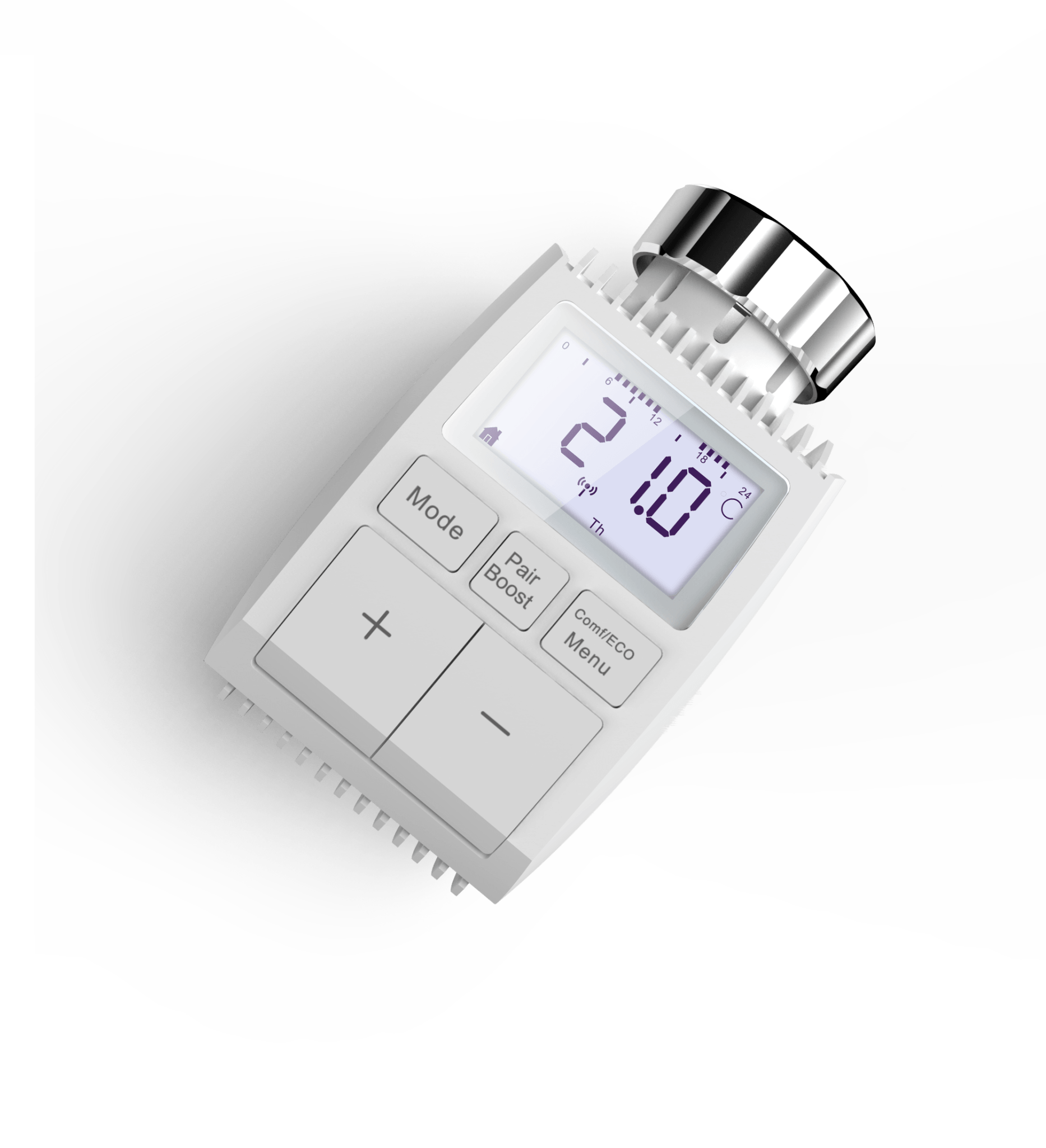 Smart Programmable Radiator Actuator Valve Tuya ZigBee3.0 Round Screen Thermostat Temperature Controller、mySite、fannypackpong