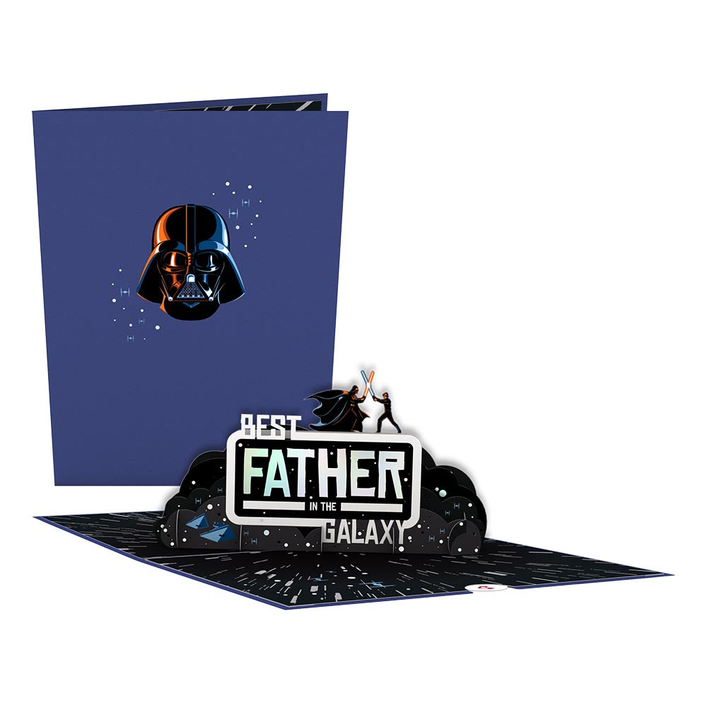 Star Wars™ Darth Vader™ Best Father Pop-Up Card、mySite、solidvoid