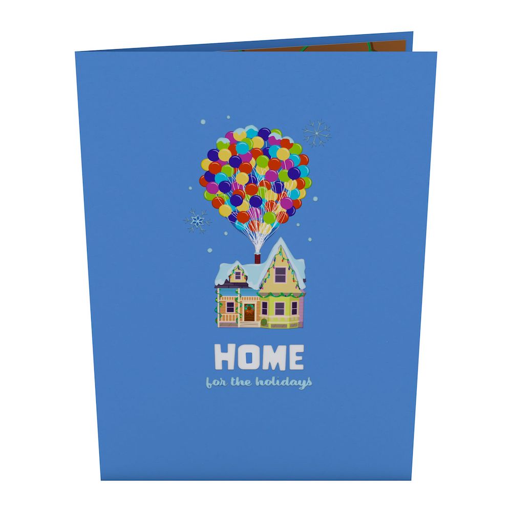 Disney and Pixar Up Home For The Holidays Pop-Up Card、mySite、solidvoid