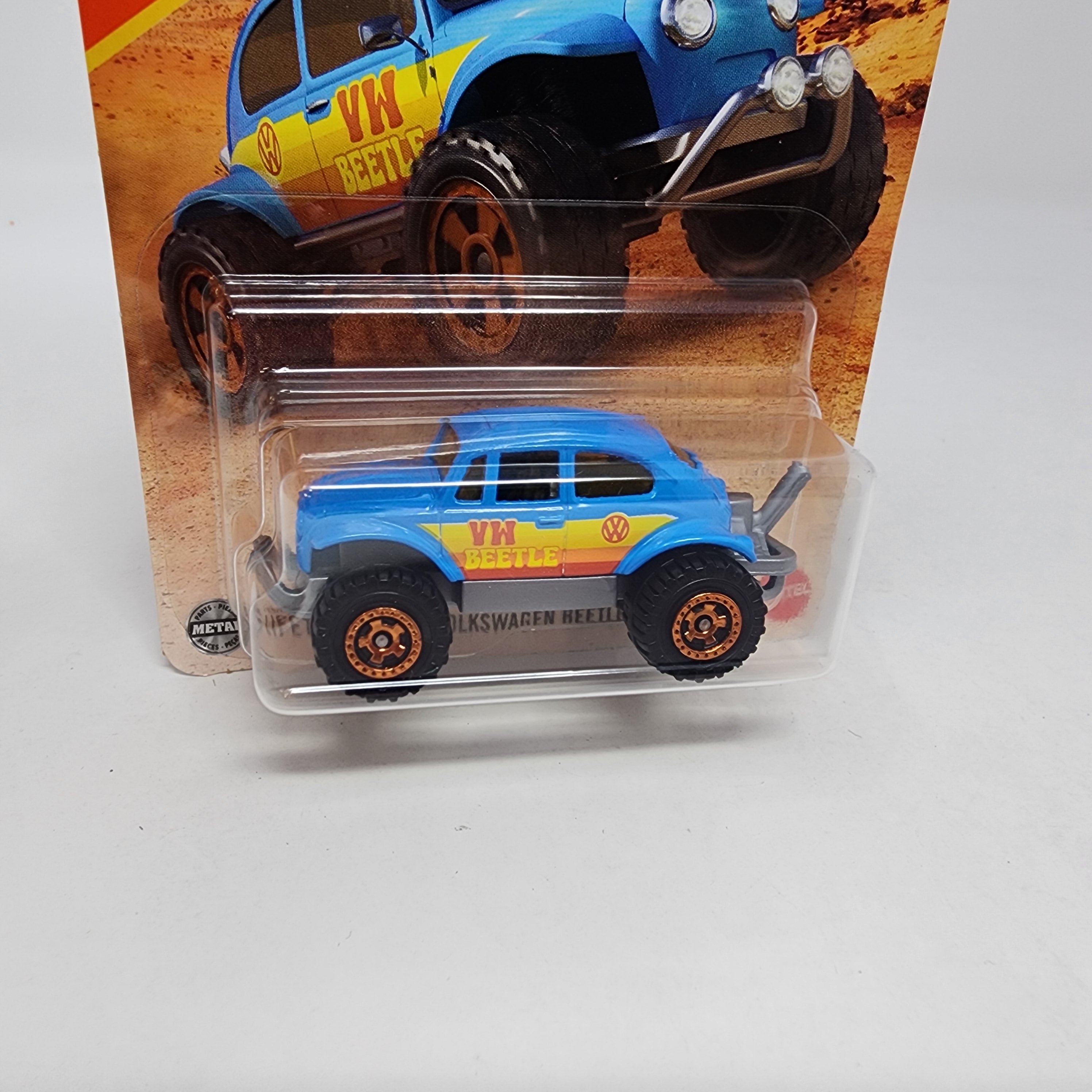 Volkswagen Beetle 4x4 #12 * Blue * 2025 Matchbox Basic Mainline Case G、mySite、hgirdovlk