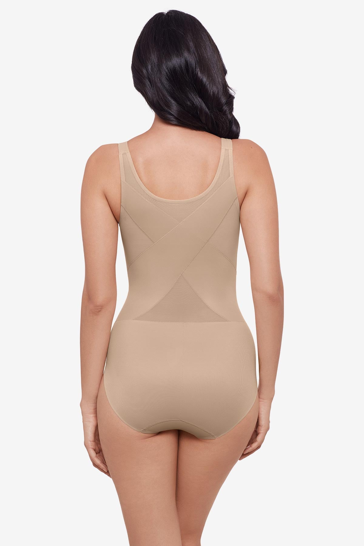  Back Wrap Shaping Bodysuit in Warm Beige、mySite、justintrudeaud