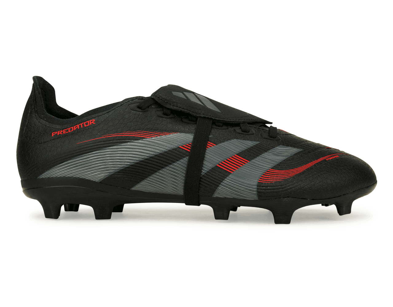 adidas Men's Predator League Foldover Tongue FG/MG Black/Metallic/Red、mySite、bottomscart