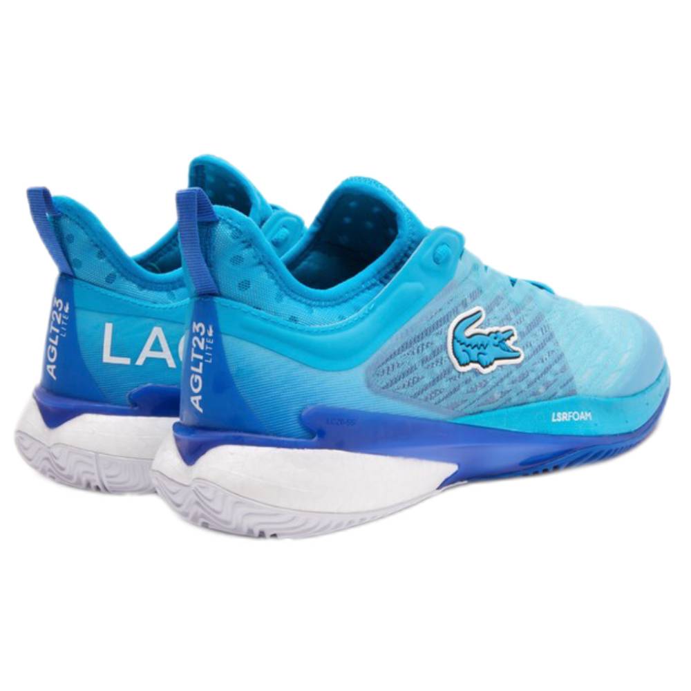 Lacoste AG-LT23 Lite Men's Tennis Shoes (Blue/White)