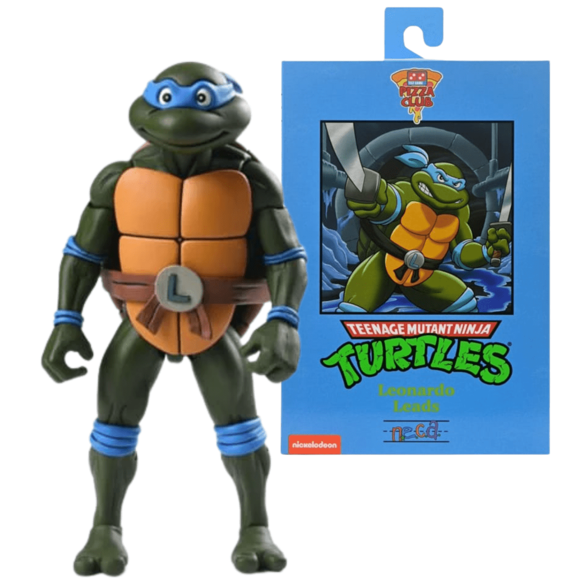 NECA Teenage Mutant Ninja Turtles Pizza Club Cartoon Turtles SET OF 4、mySite、hgirdovlk