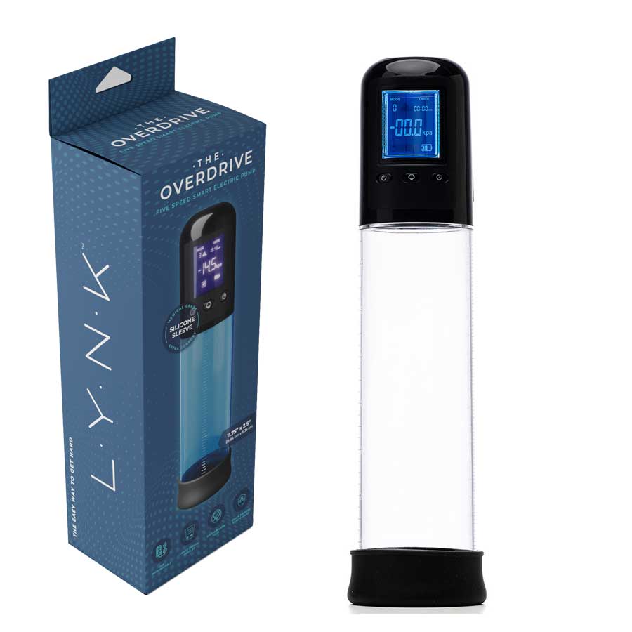 Overdrive Smart Automatic 5 Speed Electric Penis Pump By Lynk Pleasure、mySite、bottomscart