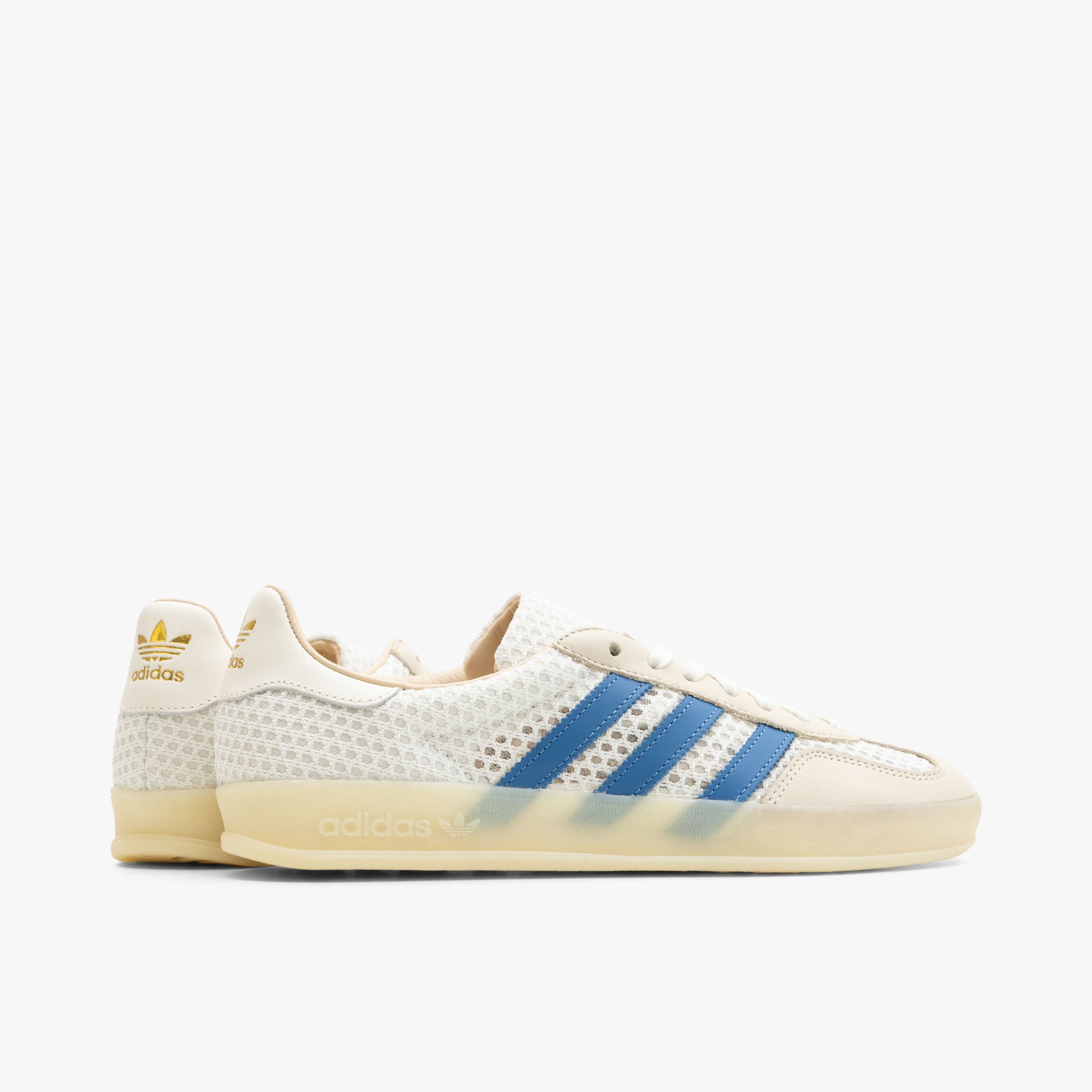  adidas Originals Gazelle Indoor Off White / Focus Blue - W、mySite、merchandisen