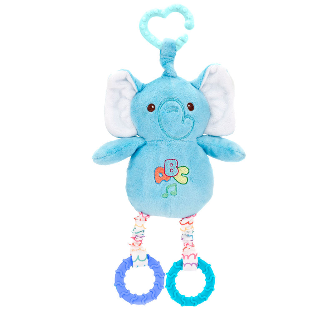 8.5IN ELEPHANT ACTIVITY TOY WITH SOUND、mySite、g9winljtr