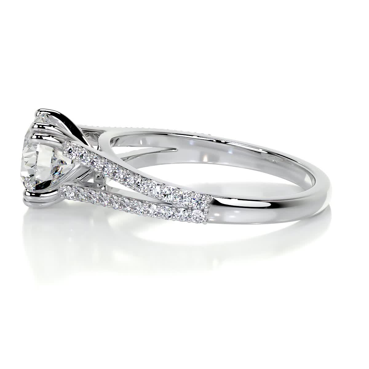 Evelyn Lab Grown Diamond Ring -14K White Gold、mySite、hinf8tx79