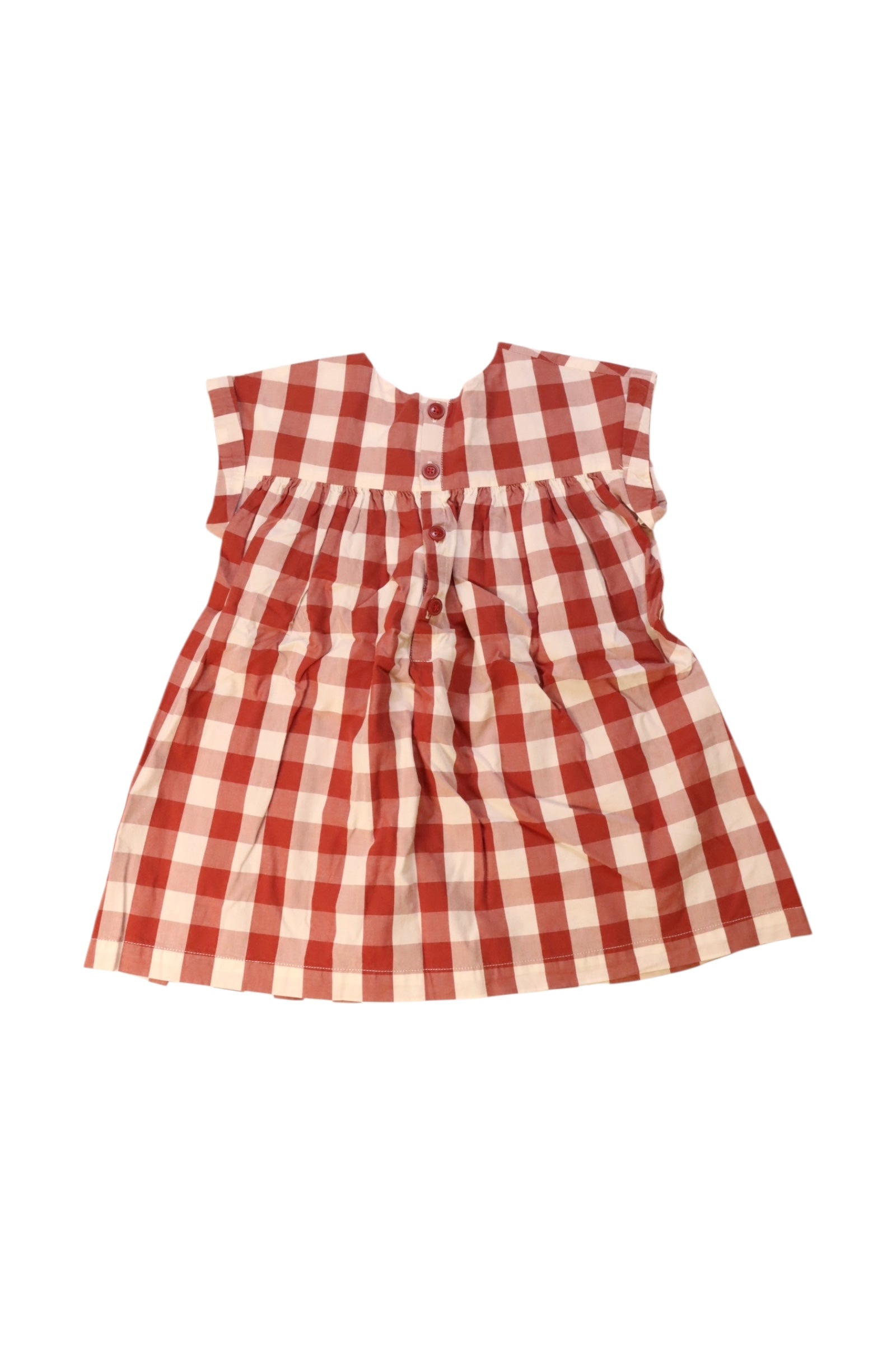 Petit Bateau Checkered Sleeveless Dress 2T、mySite、g9winljtr