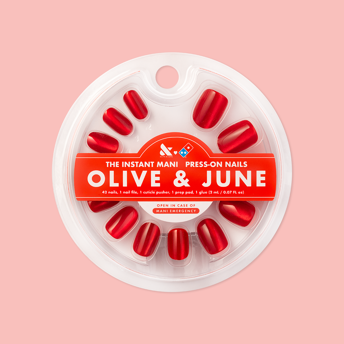 Secret Sauce Velvet - Press-On | Short | Round、mySite、solidvoid