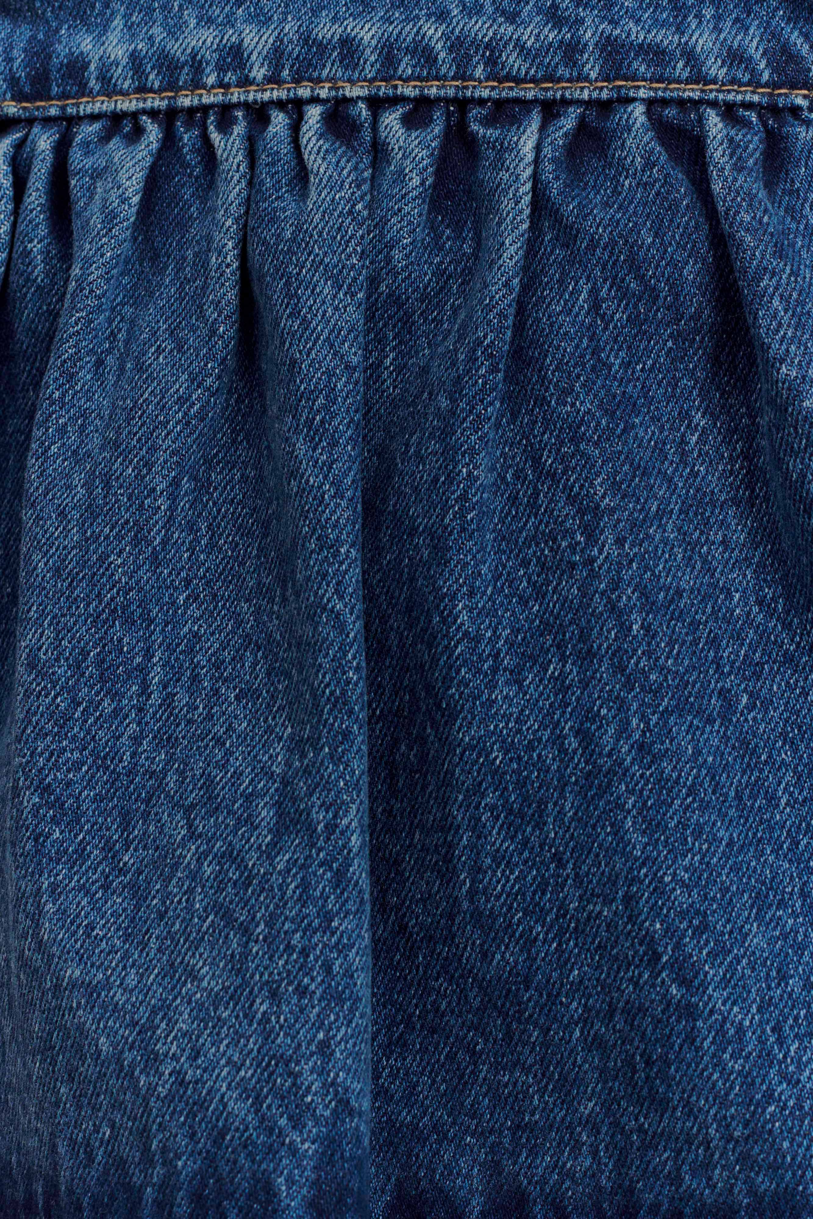 Pauline Strapless Denim Top - 90'S Blue、mySite、solidvoid