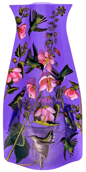  John J. Audubon Hummingbird Expandable Vase、mySite、elrpsem3k