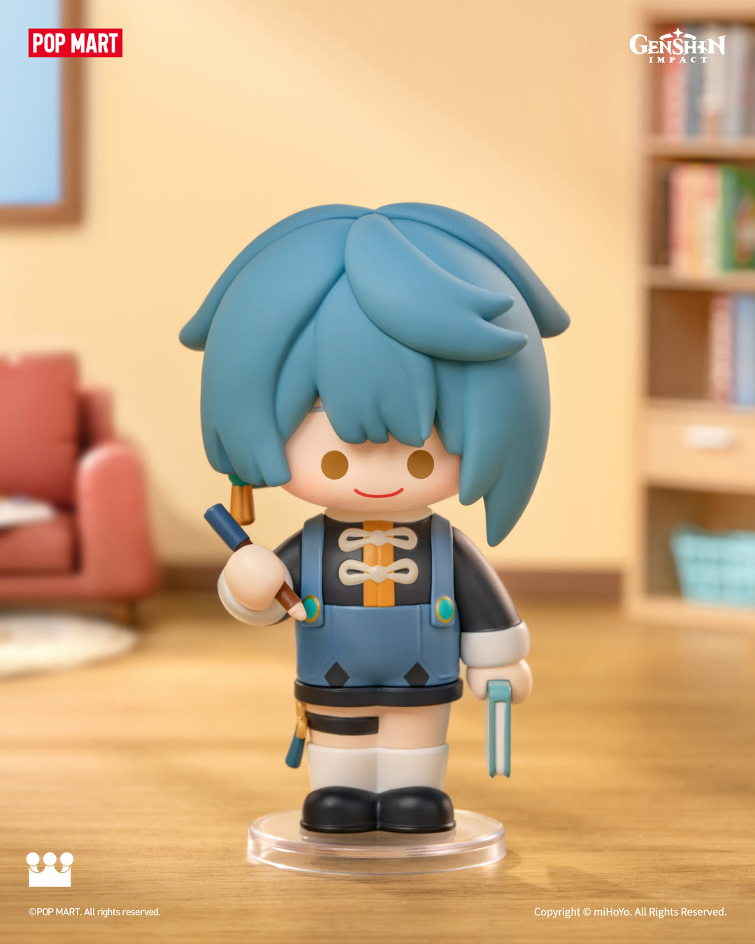  POP MART Genshin Impact Dress-Up Dreams Themed Chibi Series Figures、mySite、greenlandpopulation