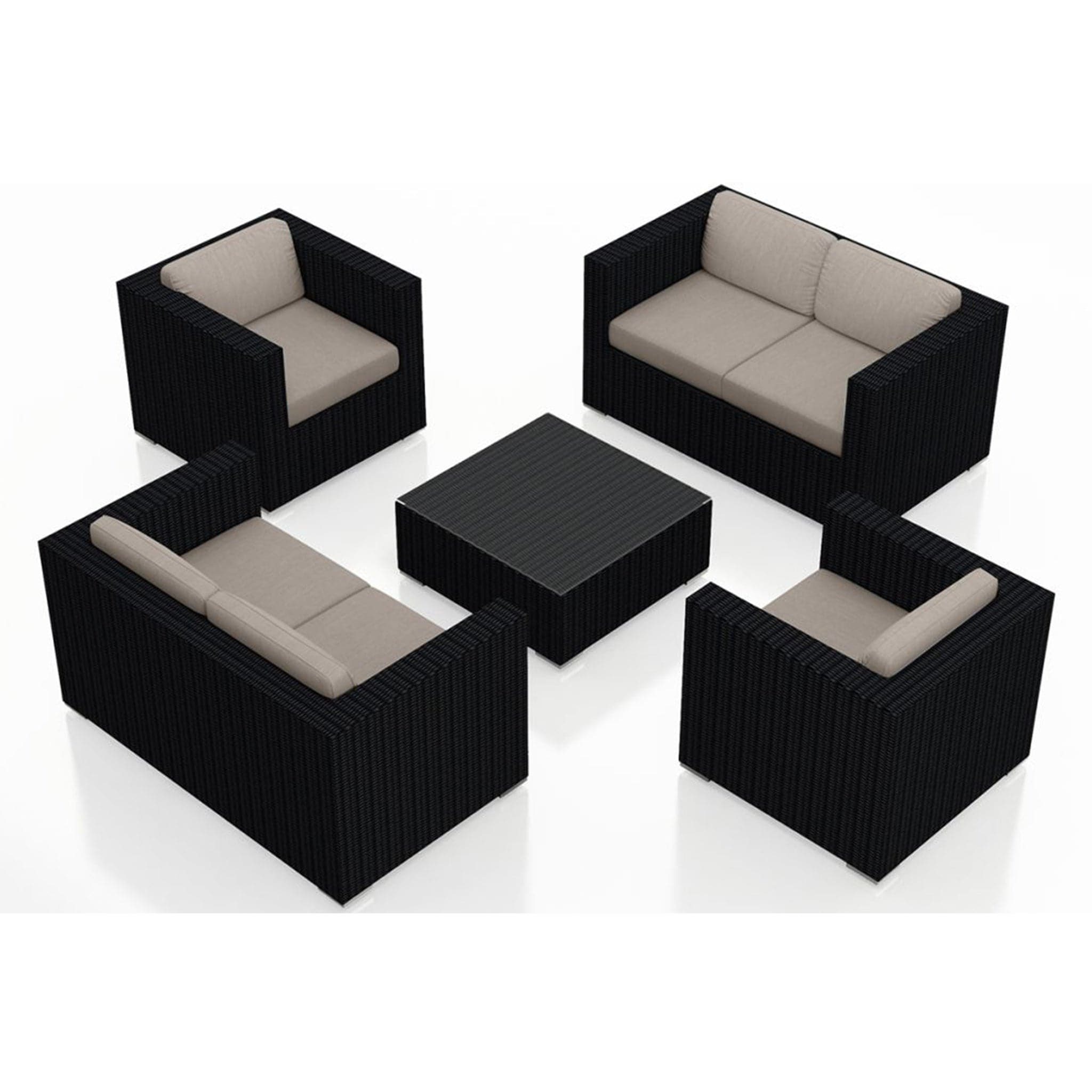 Urbana 5 Piece Double Loveseat Set、mySite、neckold