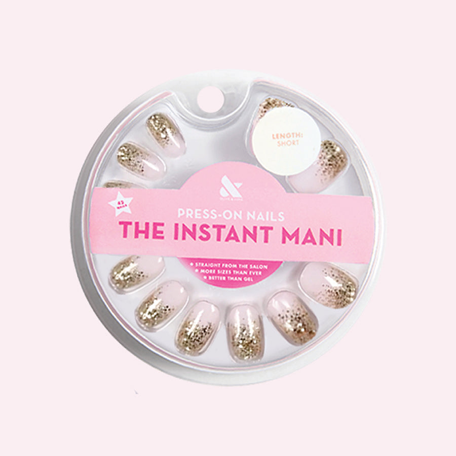 Half Moon Glitter Gradient | Round | Short、mySite、solidvoid