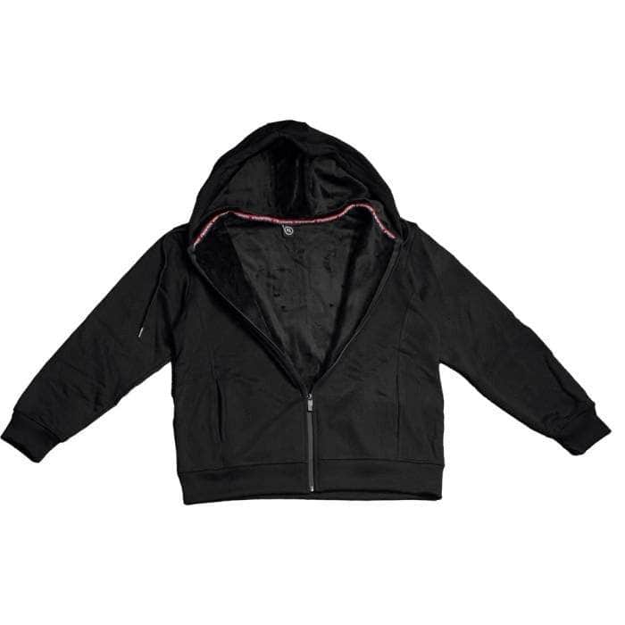  Lumenier Zippered Hoodie - Black、mySite、merchandisen