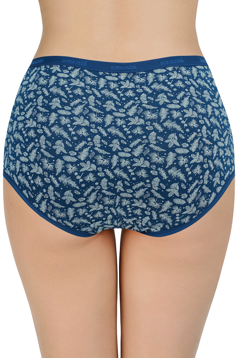  Print High Rise Full Brief Panties (Pack of 3)、mySite、justintrudeaud