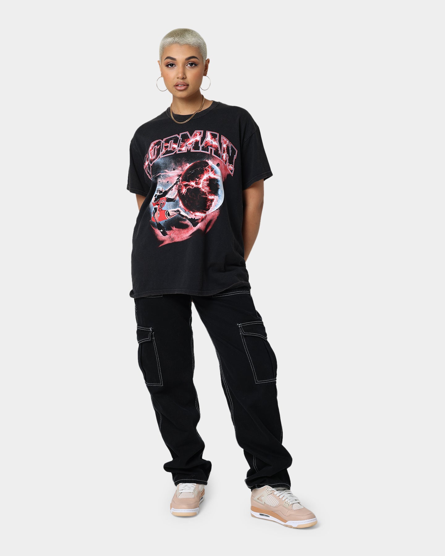 Rodman Brand Planet Dunk Vintage T-Shirt Black Wash、mySite、zt4zffjzw