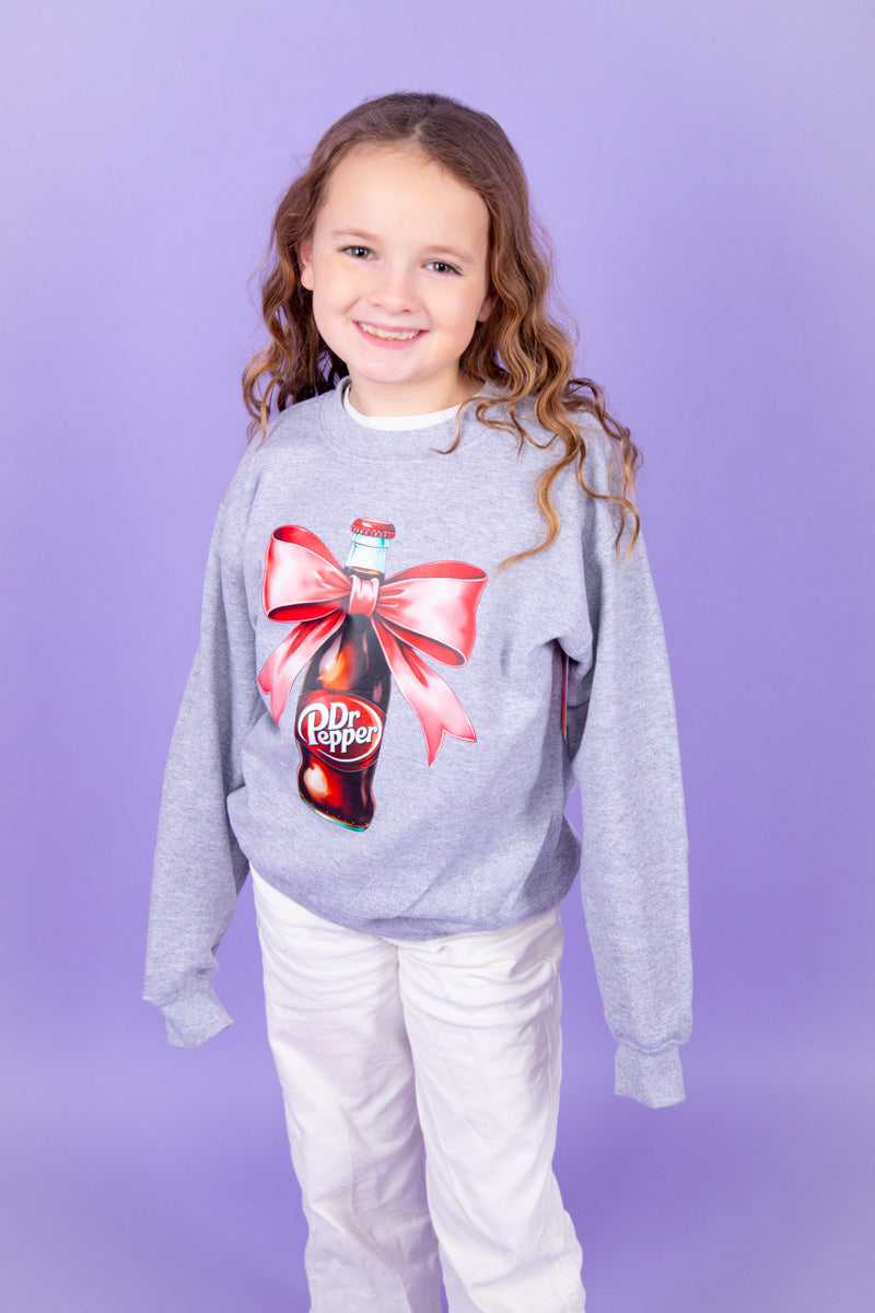 Sweet Soda Sipping Sweatshirt - Girls、mySite、hinf8tx79