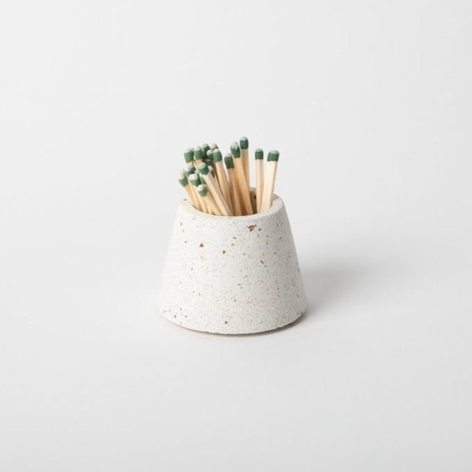 Terrazzo Concrete Matchstick Holder/Strike - Cobalt or White、mySite、topwebapps