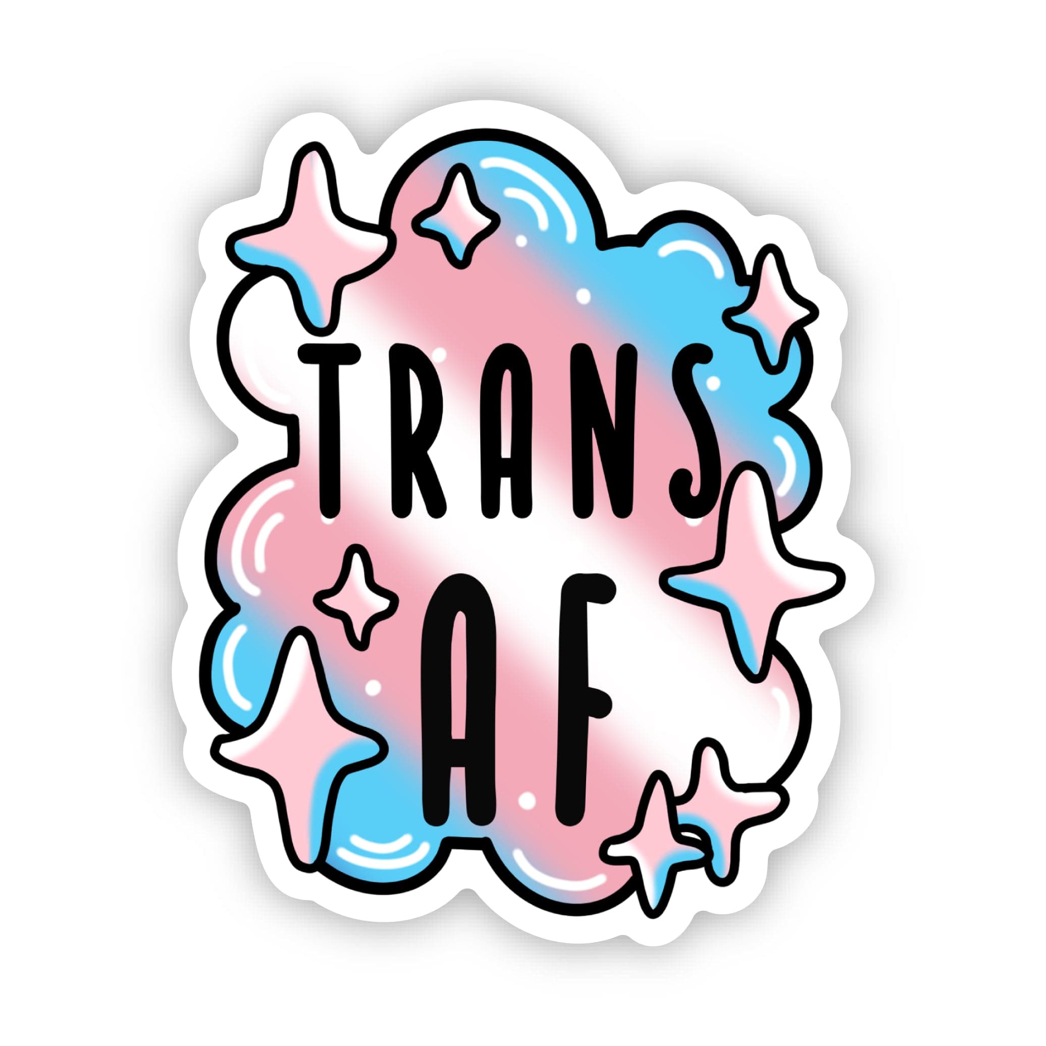  Trans AF Pride Sticker、mySite、elrpsem3k