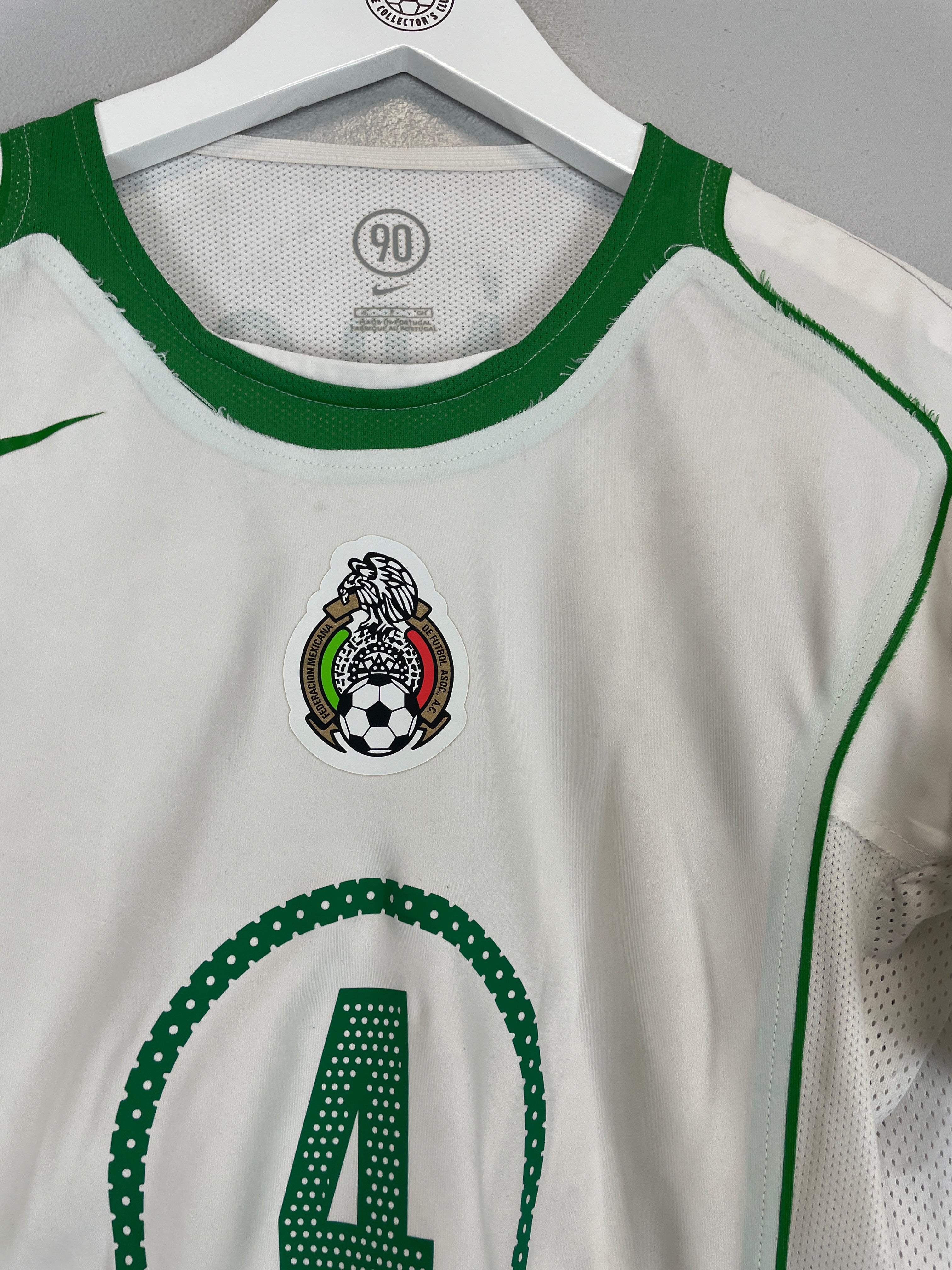 2004/06 MEXICO R.MARQUEZ #4 *PLAYER ISSUE* AWAY SHIRT (S) NIKE、mySite、sh2004/06 MEXICO R.MARQUEZ #4 *PLAYER ISSUE* AWAY SHIRT (S) NIKE、mySite、glenpowelloop_name