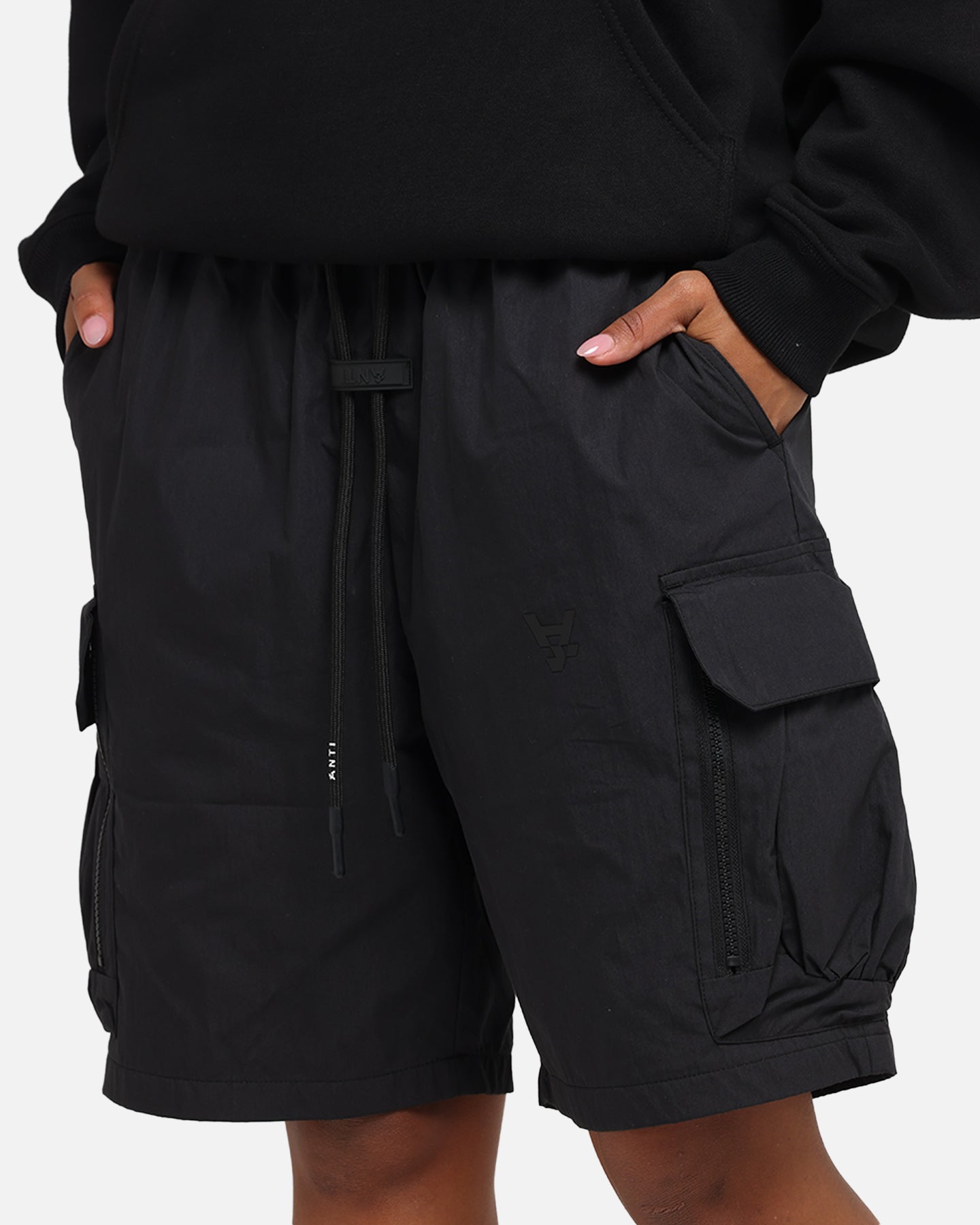 The Anti Order Anti Military Cargo Shorts Black、mySite、zt4zffjzw