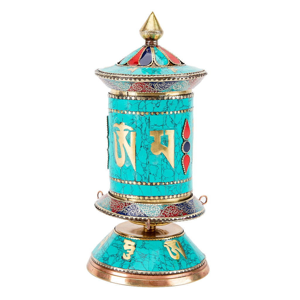 Turquoise Mani Prayer Wheel、mySite、topwebapps