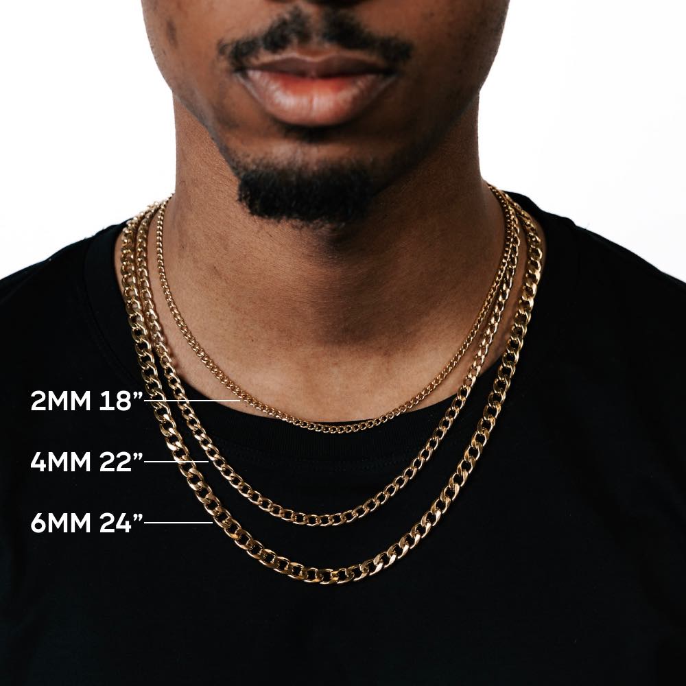 4MM Curb Link Chain 14K Gold、mySite、hinf8tx79