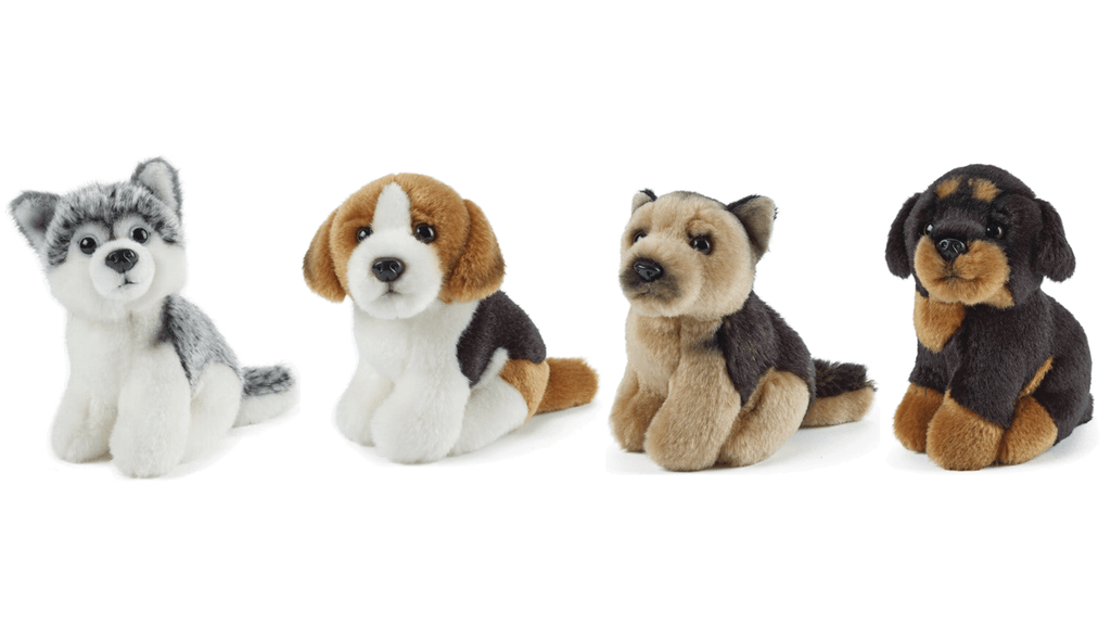 Miniature Plush Dogs-Beagle, Husky, Shepherd, Rotty、mySite、g9winljtr