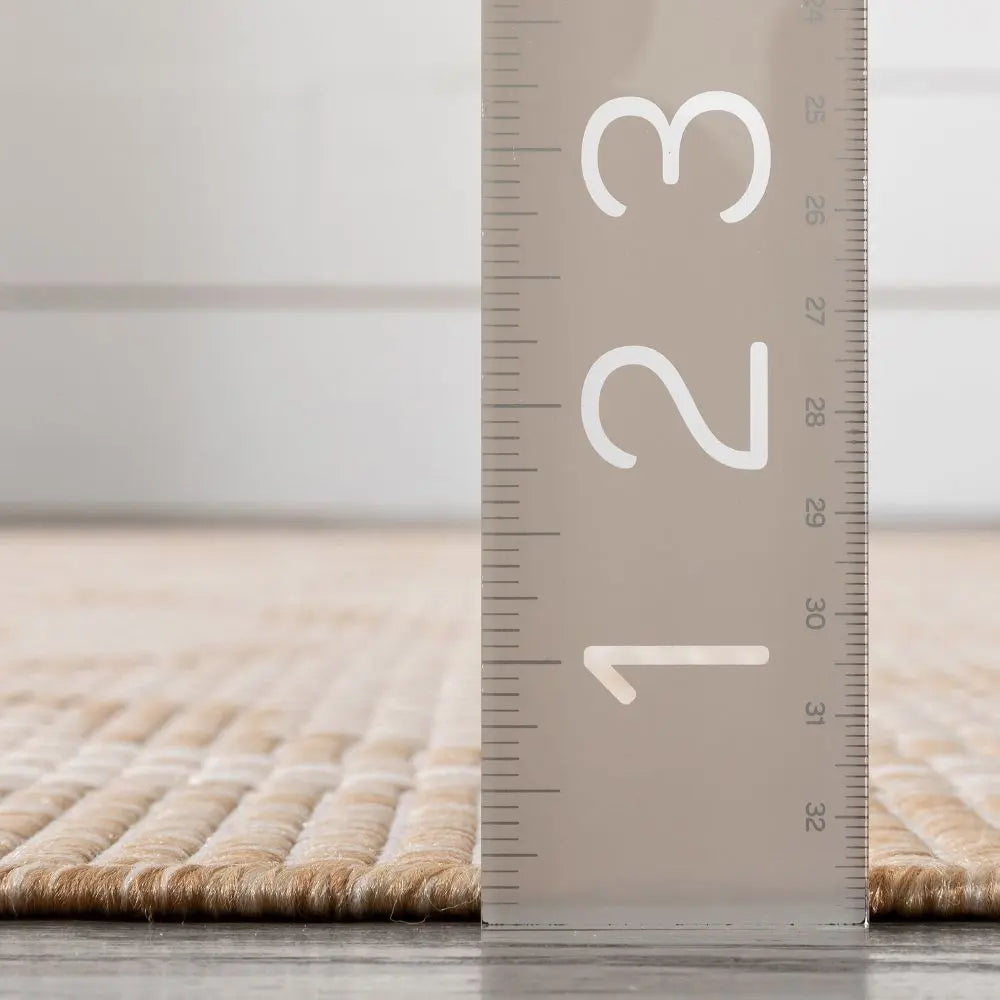 Sol Nordic Lattice Trellis Indoor Outdoor Beige Flatweave Rug、mySite、gigharbornorthrealestate