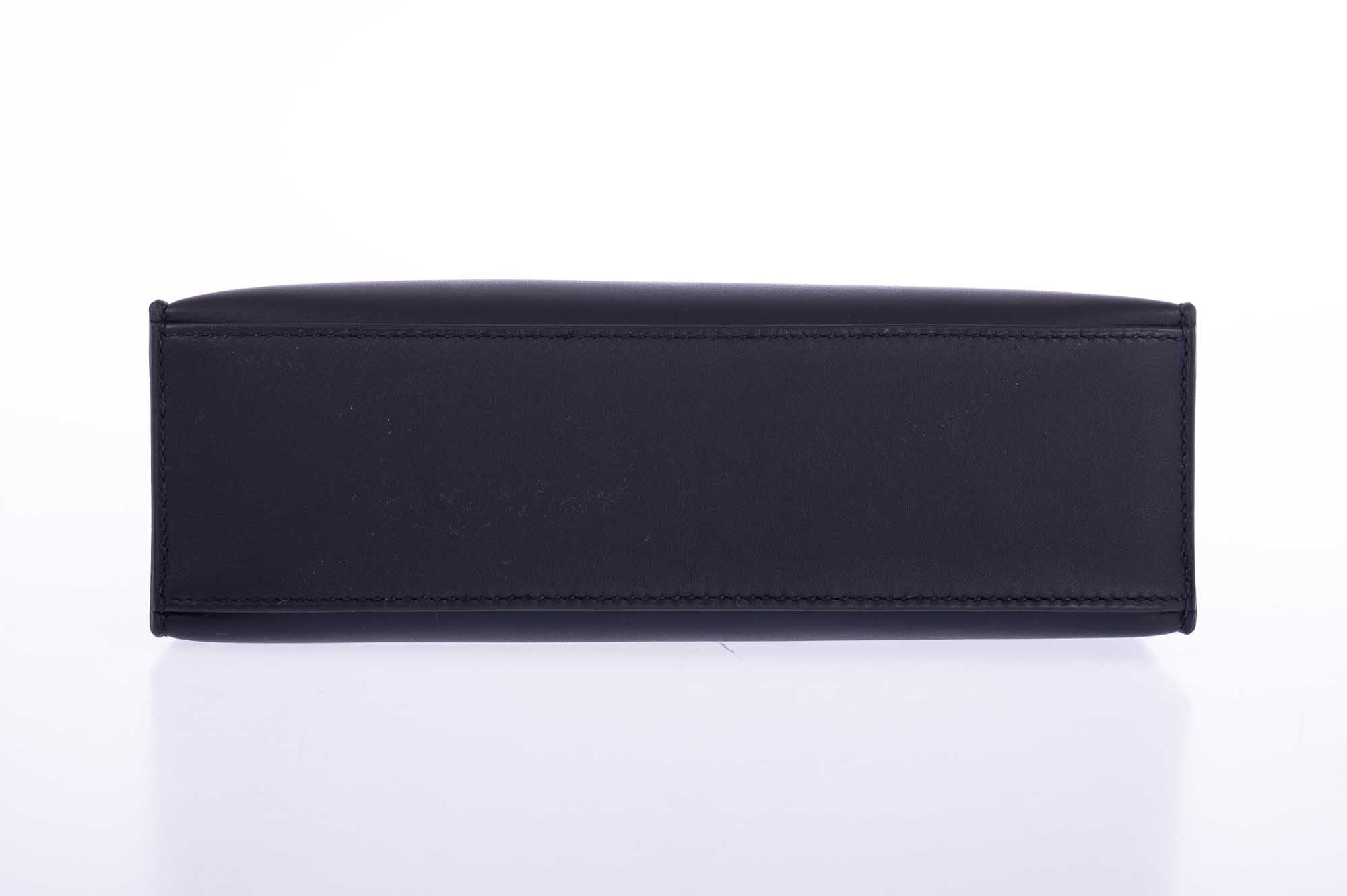 Hermès Kelly Mini Pochette Black Swift Permabrass Hardware、mySite、garminoutage.com