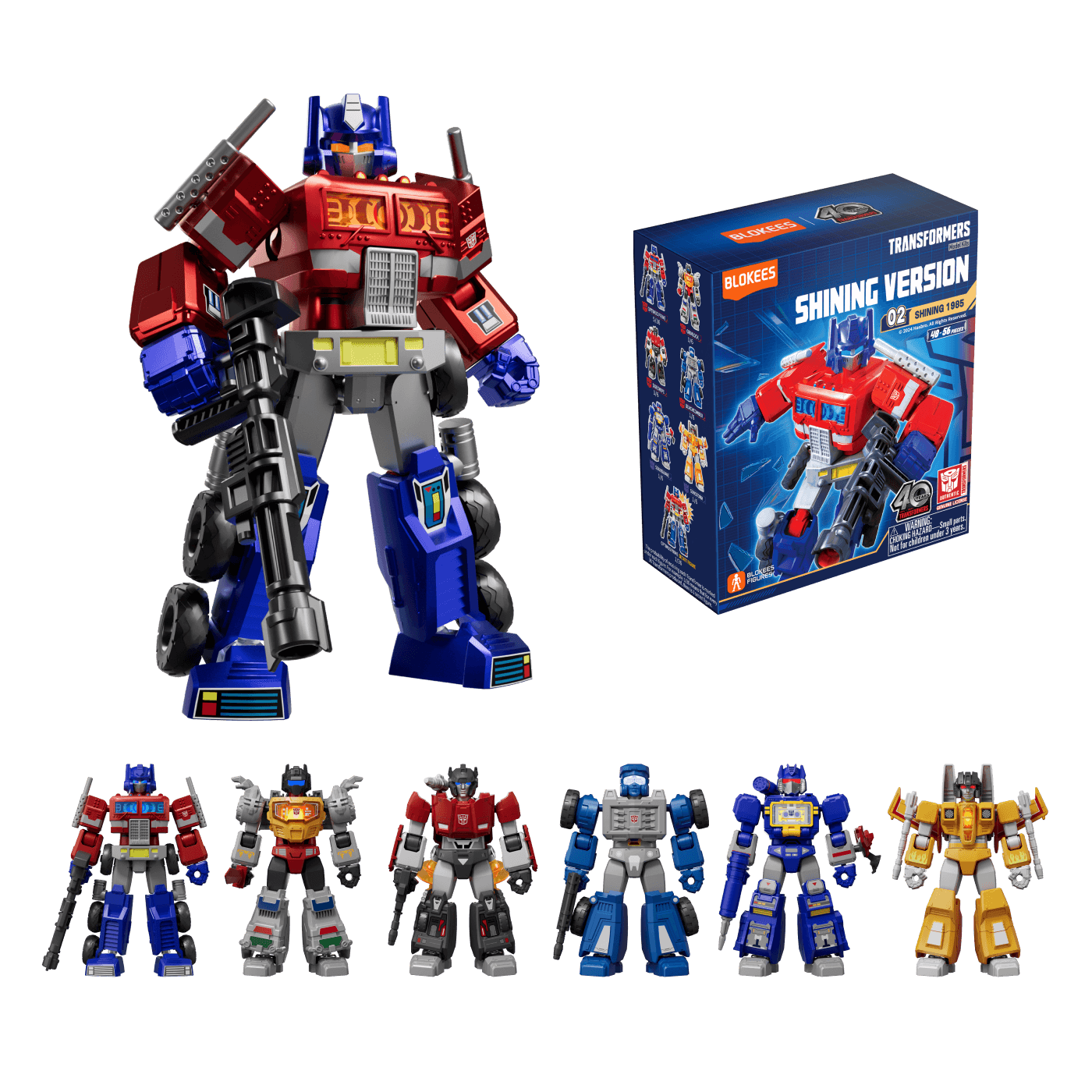 Blokees Transformers Galaxy 01: Roll Out Complete Set (Box of 9 Individually Boxed)、mySite、hgirdovlk