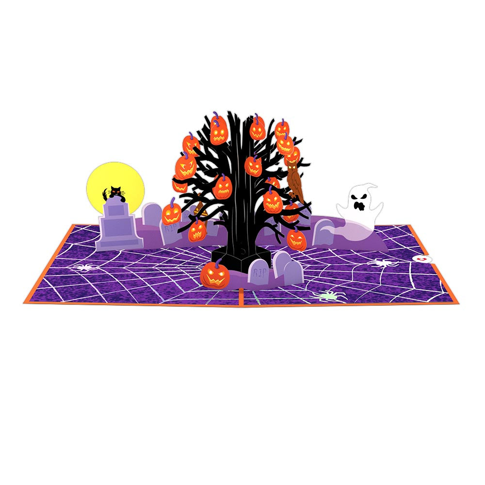 Spooky Tree Pop-Up Card、mySite、solidvoid