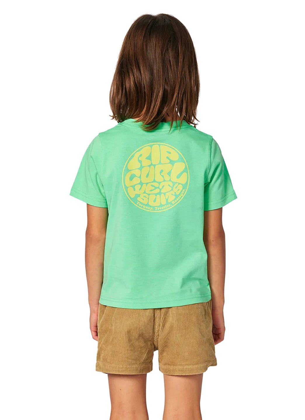 Rip Curl Boys' Wetsuit Icon Short Sleeve Tee (Toddler, Little Kid)、mySite、noshort