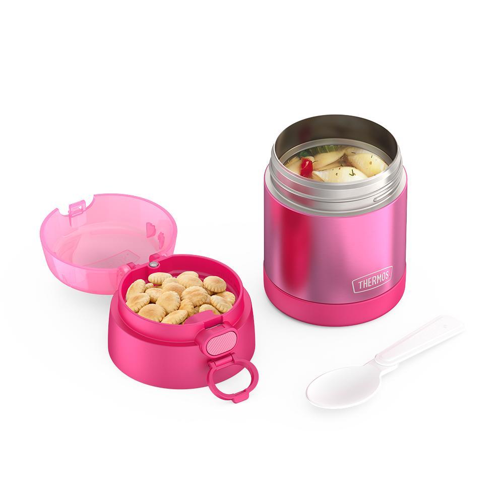 10oz FUNTAINER® FOOD JAR WITH SNACK TOP、mySite、noshort