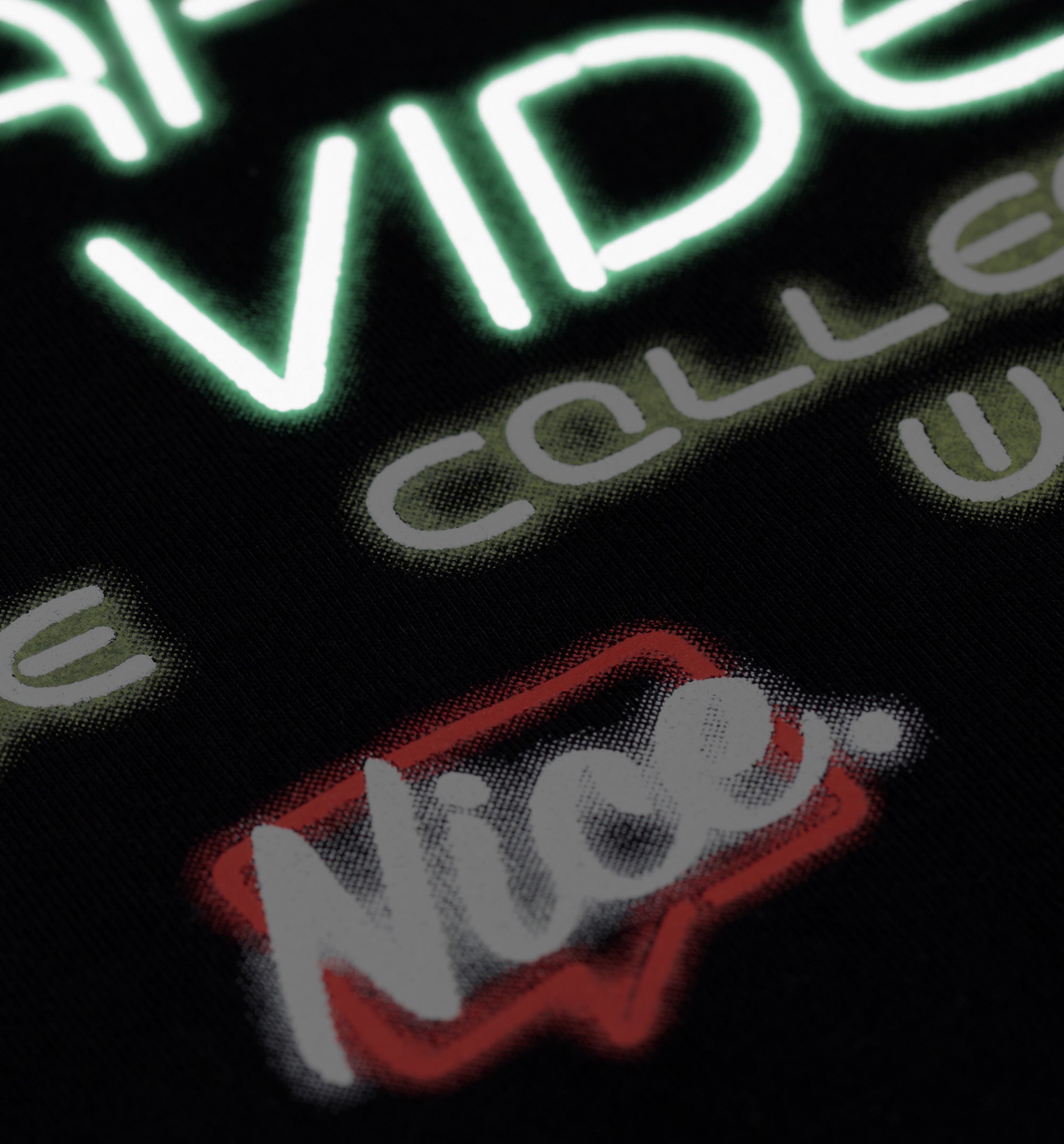 Nice Kicks X Amoeba Star Short Sleeve Mens T-Shirt - Black、mySite、dreamappss