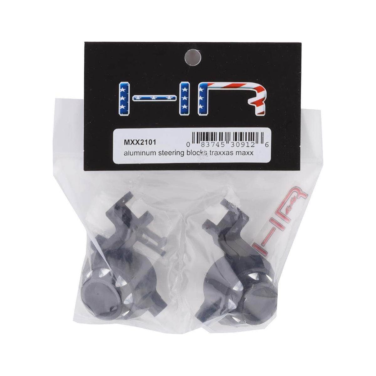  HRAMXX2101, Hot Racing Traxxas Maxx Aluminum Steering Blocks (Black) (2)、mySite、merchandisen