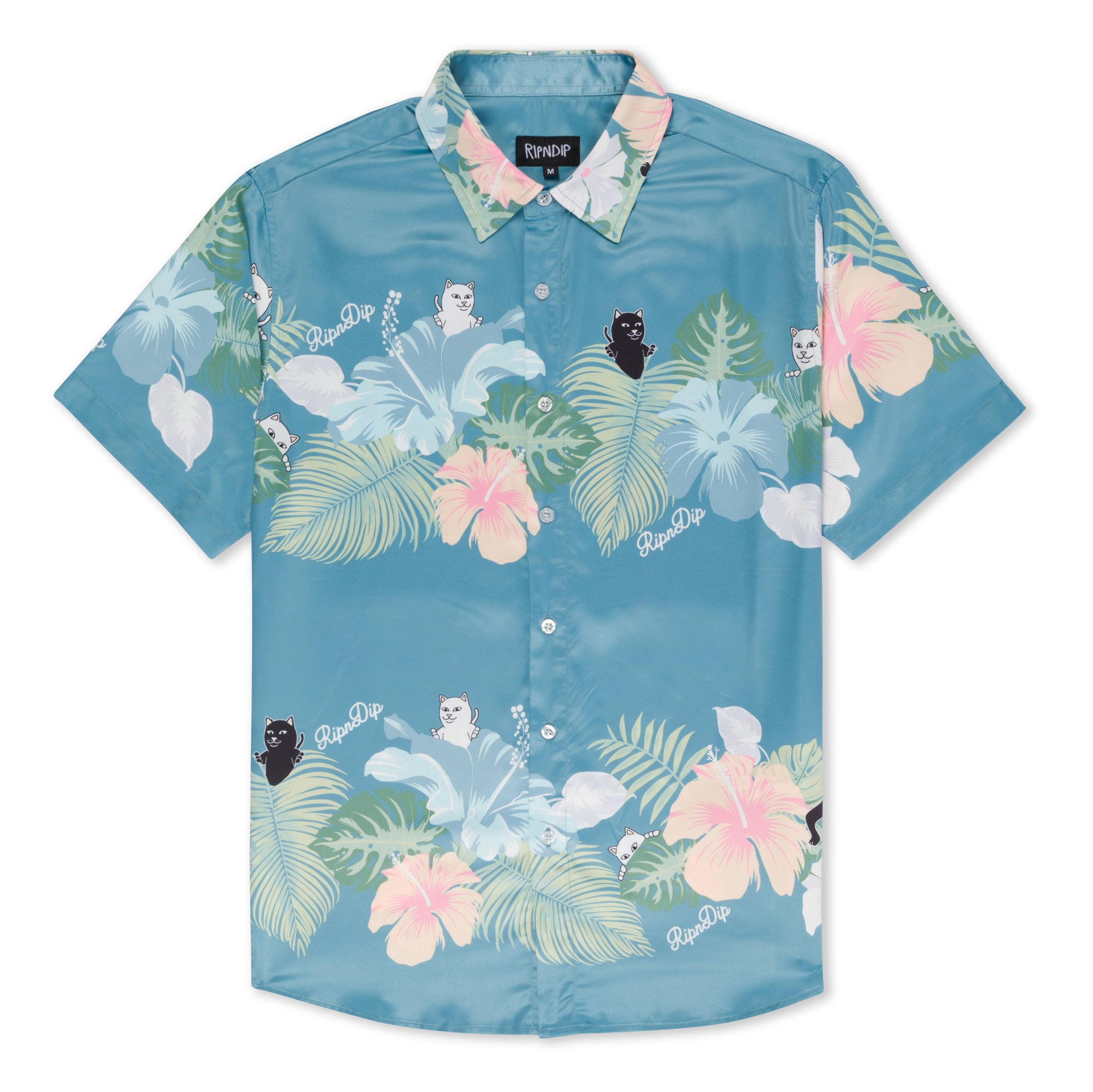  Pablo Button Up (Misty Blue)、mySite、merchandisen