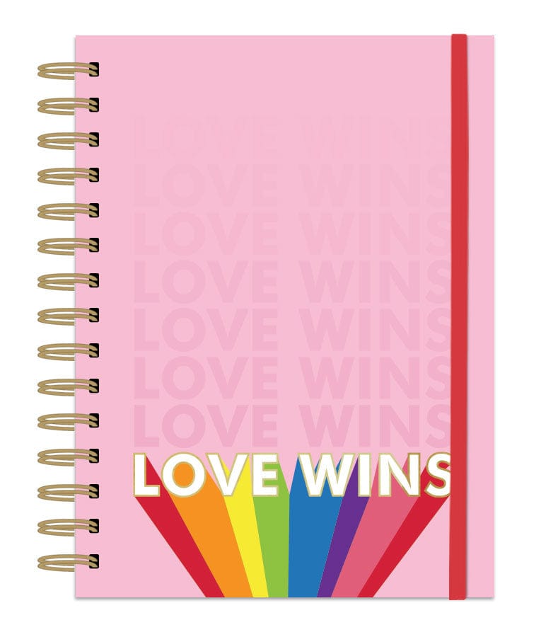  Spiral Journal Notebook - Love Wins、mySite、ghnorth