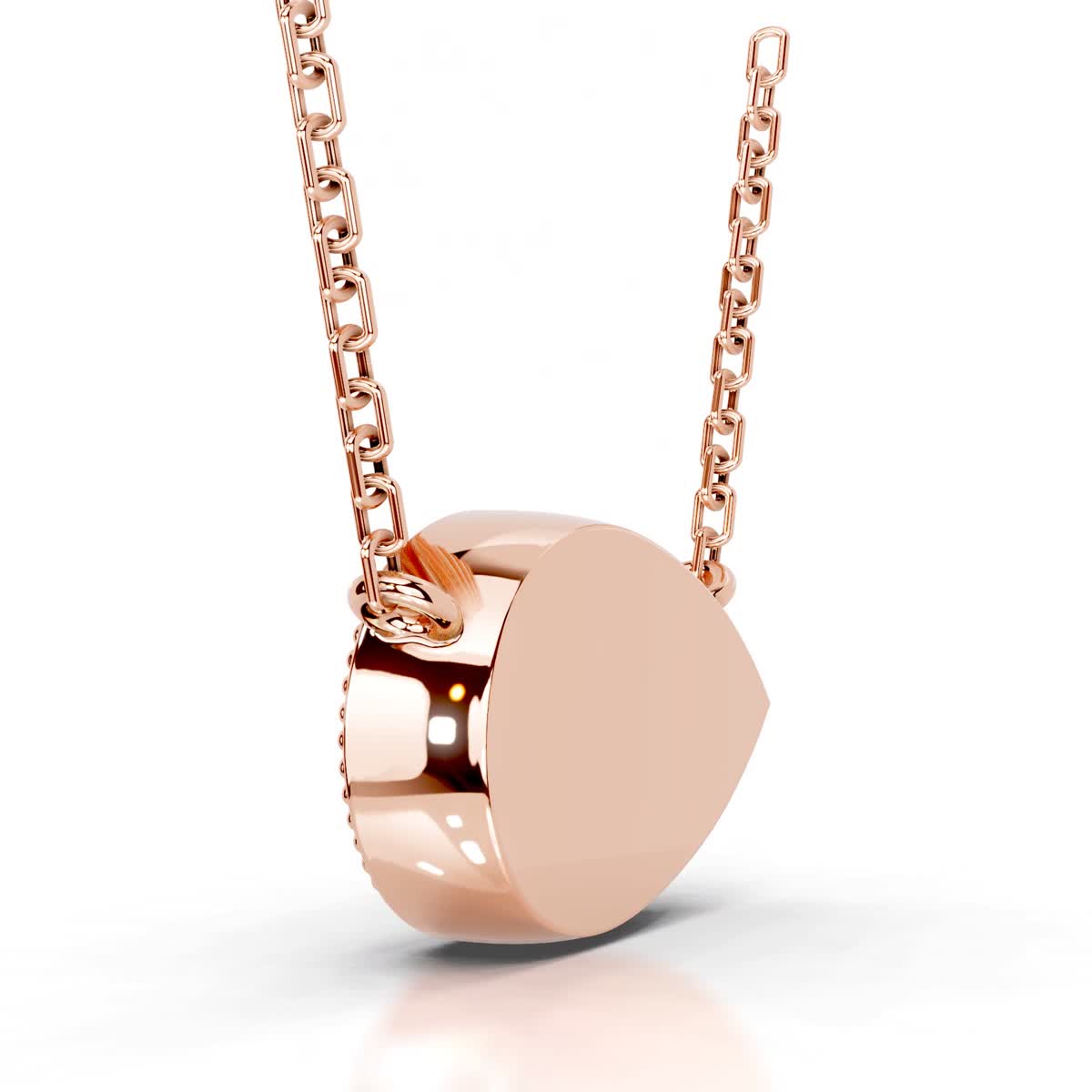 Kanesha Diamond Pendant (3.50 Carat) -14K Rose Gold、mySite、hinf8tx79