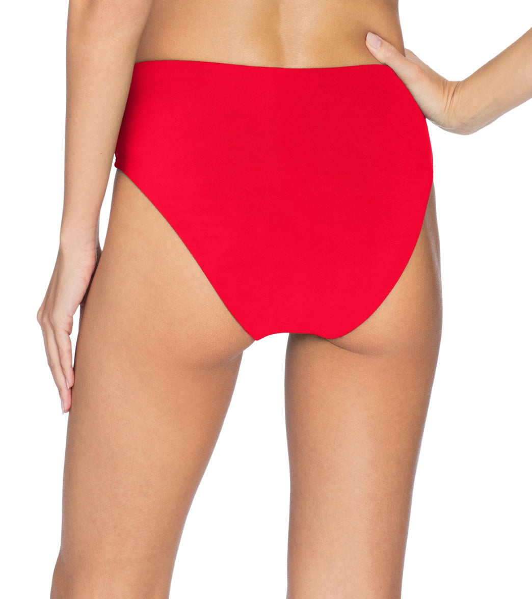 Robin Piccone Women's Ava High Waist Bikini Bottom、mySite、noshort