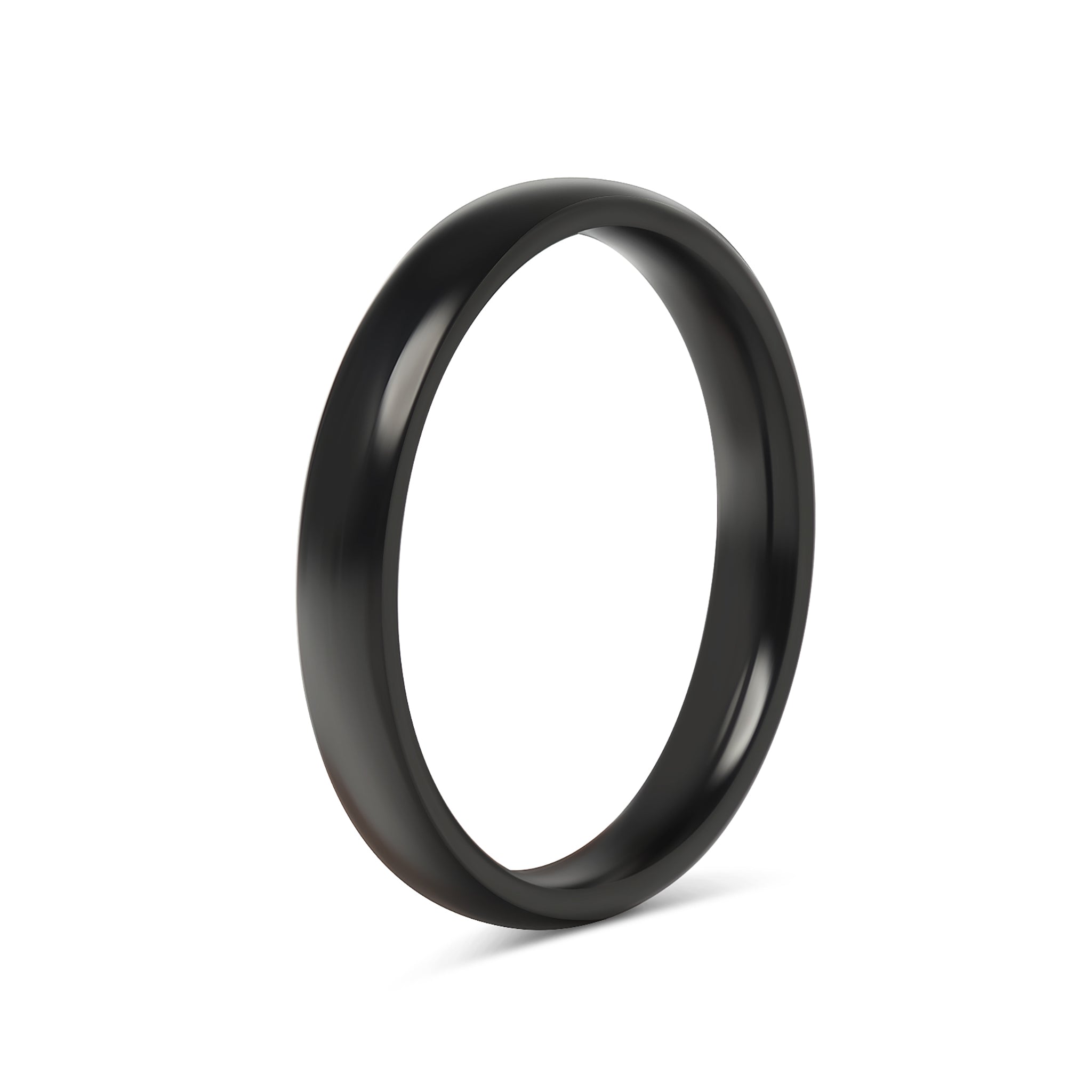 Black Stainless Steel Blank Ring / CFR7004、mySite、dreamappss