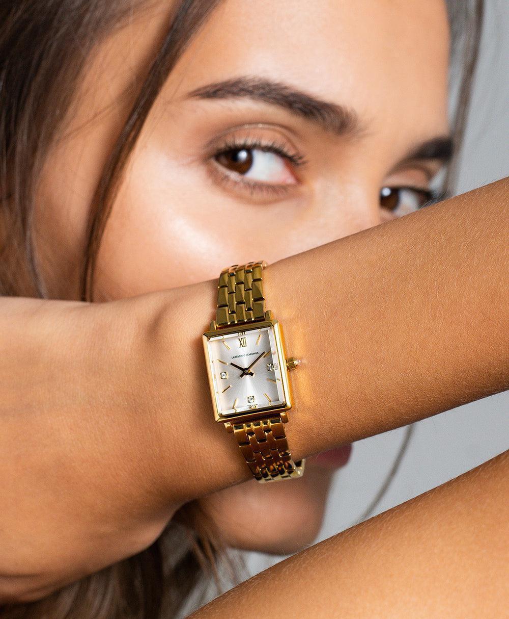  Boyfriend Mini Elevate Gold White 31mm