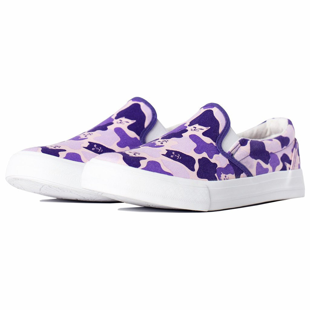  Ripndip Purple Camo Slip Ons、mySite、merchandisen